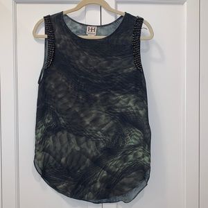 Haute Hippie silk Tank